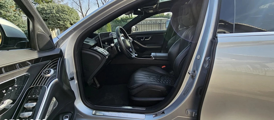 Mercedes-Benz Klasa S cena 379000 przebieg: 99000, rok produkcji 2021 z Pieszyce małe 56